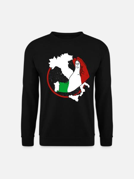 Italien - Unisex Pullover - Schwarz