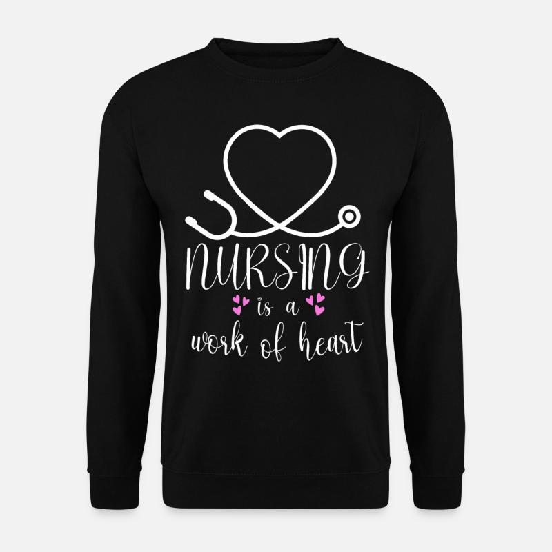 Nurse Nursing Hospital Nursing - Unisex Sweatshirt - black