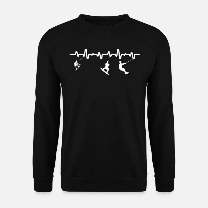 Wakeboard - Sweat-shirt Unisexe - noir