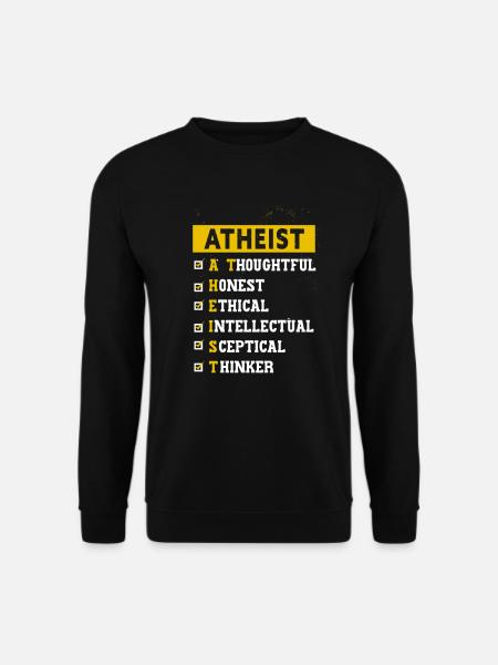 Atheist - Unisex Sweatshirt - black