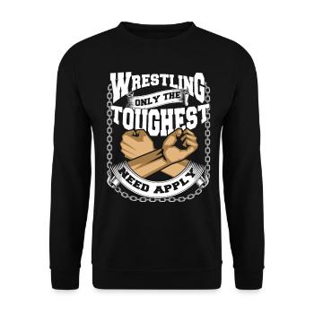 Lutte - Sweat-shirt Unisexe - noir - Devant - Alina (178cm) & Michal (187cm)