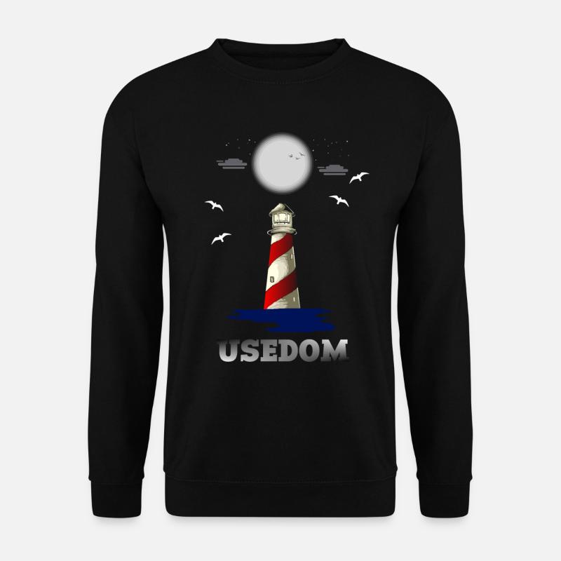 USEDOM - Unisex Pullover - Schwarz