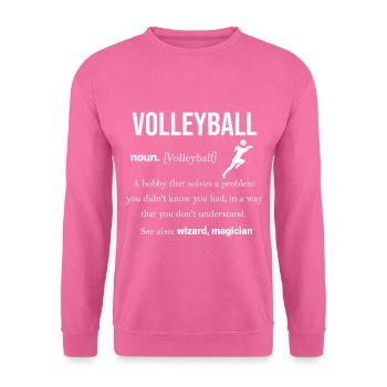 Volleyball - Unisex Pullover - Pink - Vorne