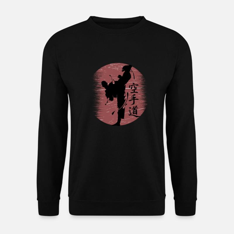 Karate martial artist Dojo - Unisex Sweatshirt - black