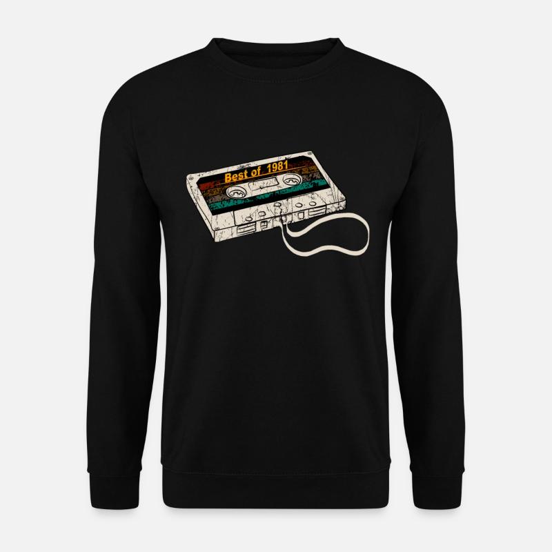 The Classic Kassette Best of 1981 - Unisex Pullover - Schwarz