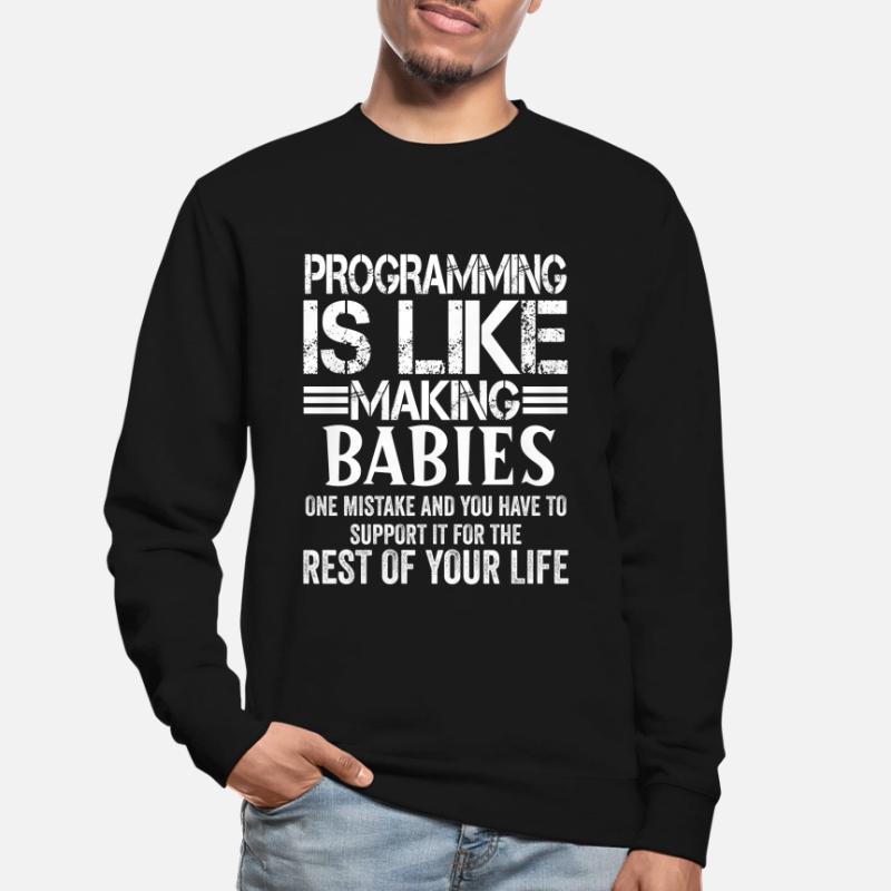 Programmierer Informatiker Coder Geschenk Unisex Pullover