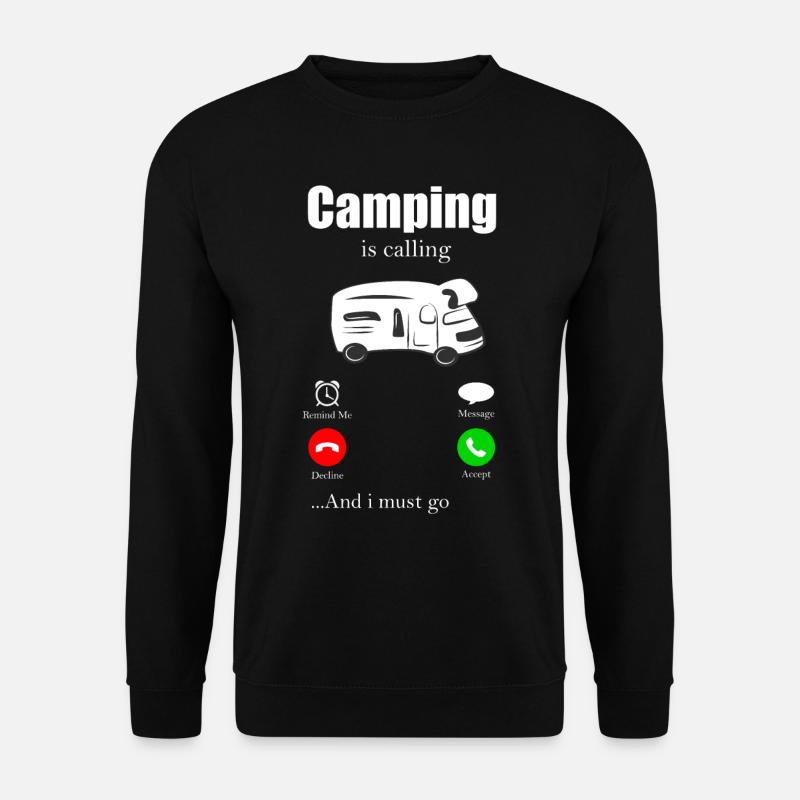 Camper - Unisex Sweatshirt - black