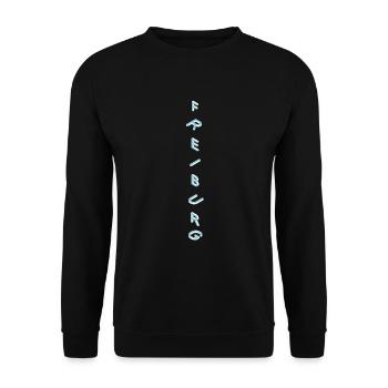 Freiburg - Unisex Pullover - Schwarz - Vorne - Alina (178cm) & Michal (187cm)