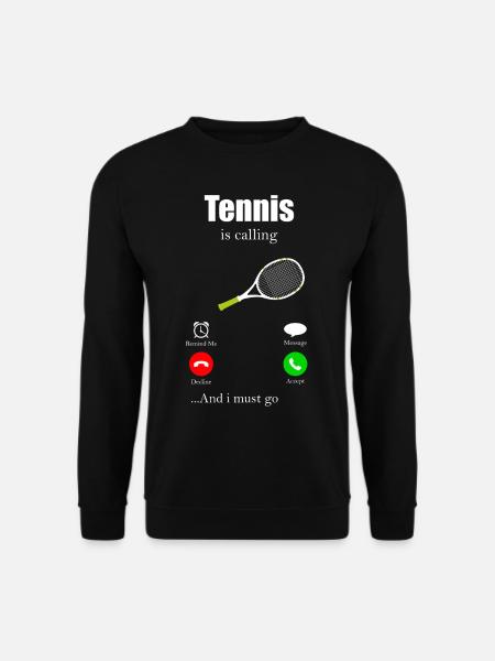 Tennis - Unisex Sweatshirt - black