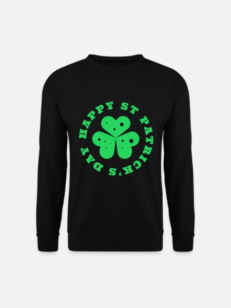 St Patricks Day, St Patricks Day, St Patricks Day - Unisex Pullover - Schwarz