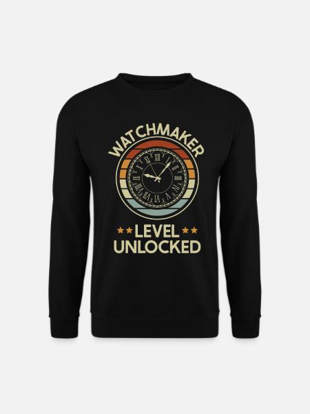 Watchmaker Watchmaker Watchmaker Gift - Unisex Sweatshirt - black