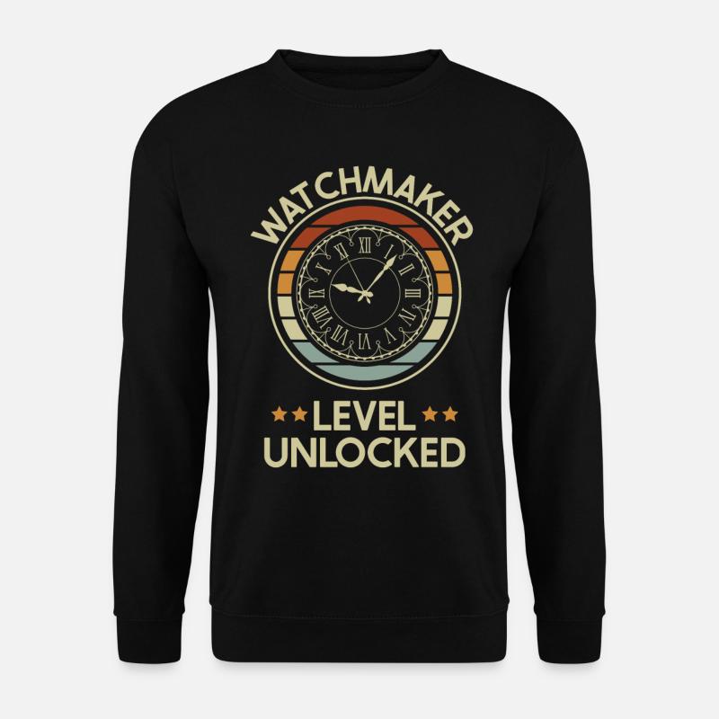 Watchmaker Watchmaker Watchmaker Gift - Unisex Sweatshirt - black