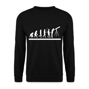 Astronomie - Unisex Pullover - Schwarz - Vorne - Alina (178cm) & Michal (187cm)