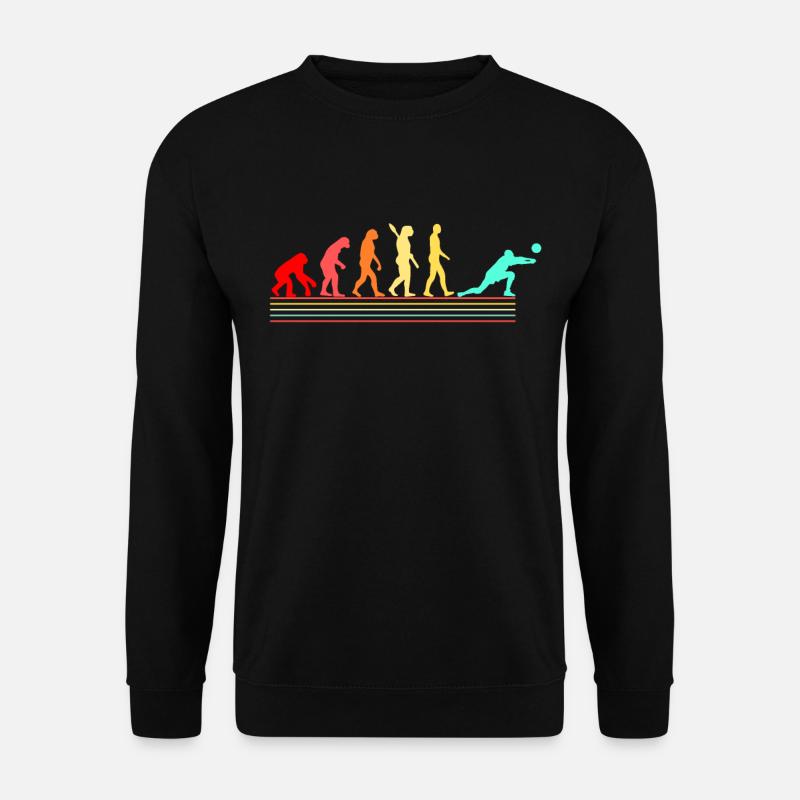Beachvolleyball - Unisex Pullover - Schwarz