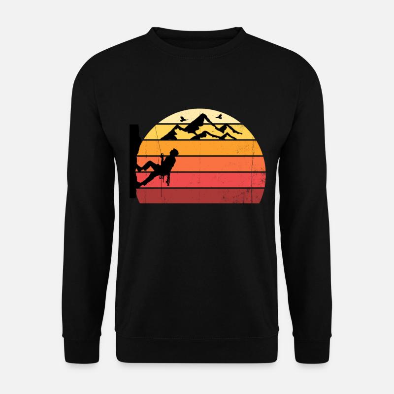 Bouldering - Unisex Sweatshirt - black