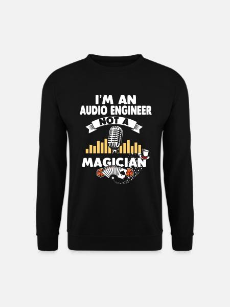Technicien de son - Sweat-shirt Unisexe - noir