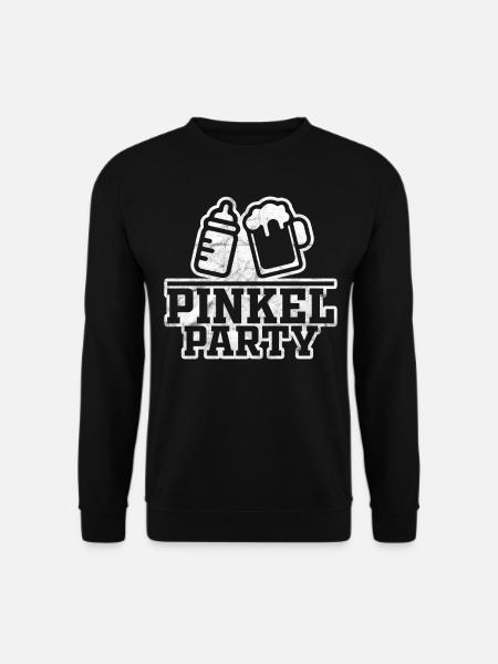 Babypinkeln Pinkelparty Baby Vater Geschenkidee - Unisex Pullover - Schwarz