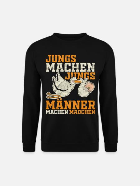 Babypinkeln Pinkelparty Pullerbier lustiges - Unisex Pullover - Schwarz