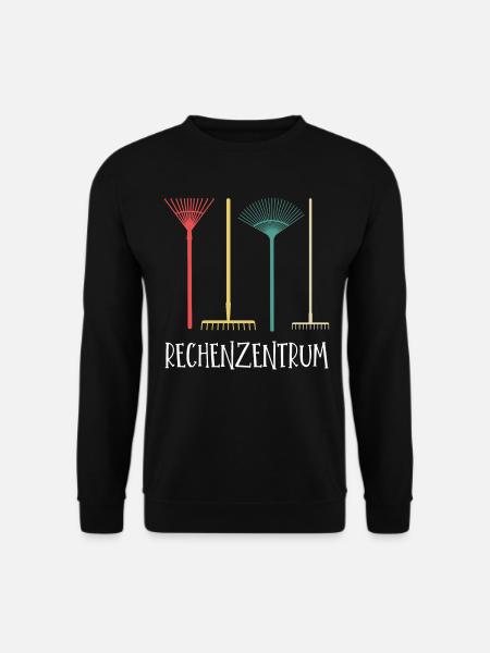 Rechenzentrum Garten Gärtner Blumen - Unisex Pullover - Schwarz
