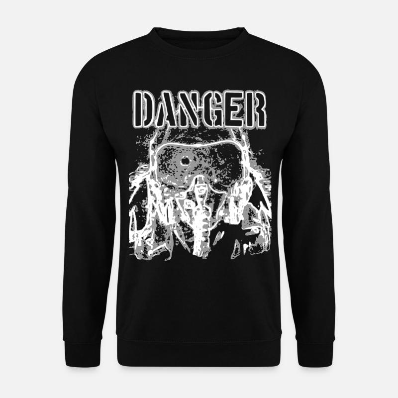 2reborn Jet Pilot Jet wh - Unisex Sweatshirt - black