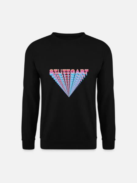 Stuttgart - Unisex Pullover - Schwarz