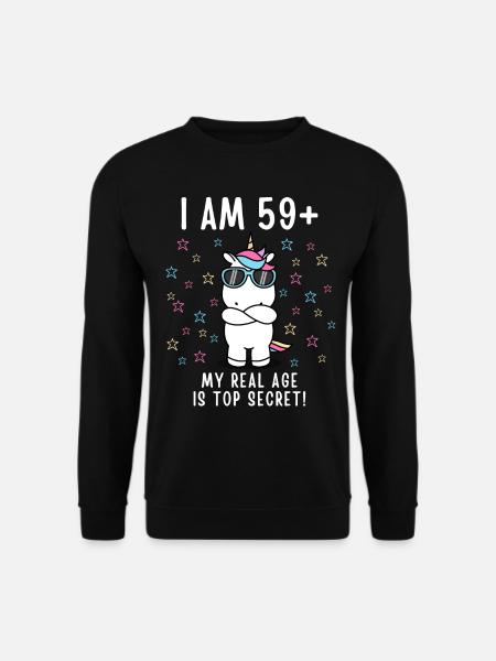 60. Geburtstag 60 Jahre Jahrgang 1961 - Unisex Pullover - Schwarz