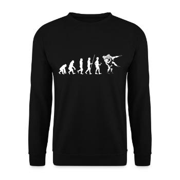 Lutte - Sweat-shirt Unisexe - noir - Devant - Alina (178cm) & Michal (187cm)