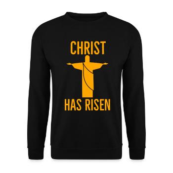 Jesus Jesus Jesus Christlich Christlich Christlich - Unisex Pullover - Schwarz - Vorne - Alina (178cm) & Michal (187cm)