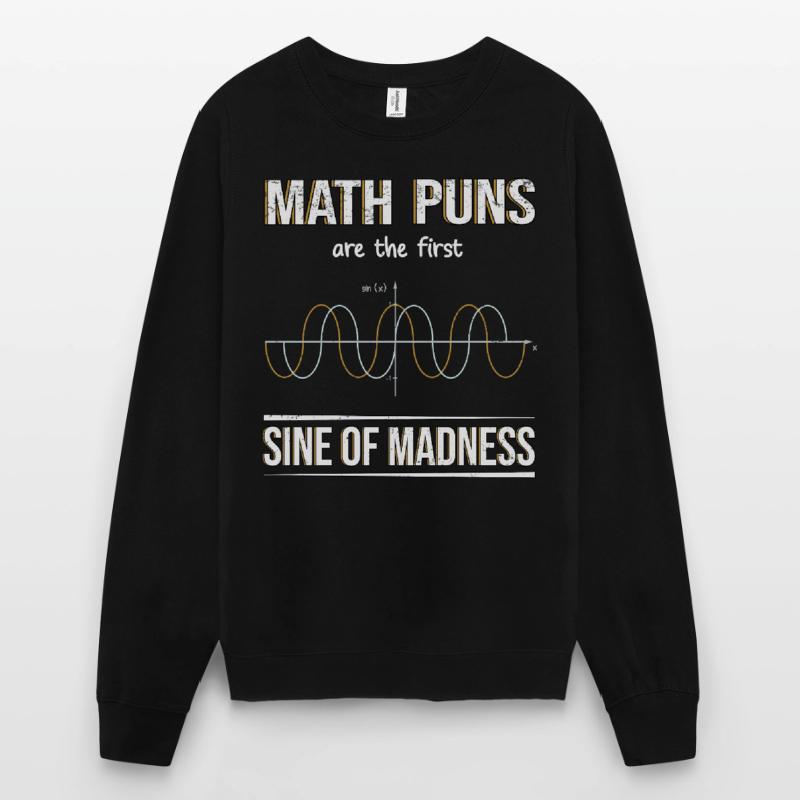 Mathématiques Sinus Algebra Système de coordonnées Graph Sweat-shirt Unisexe