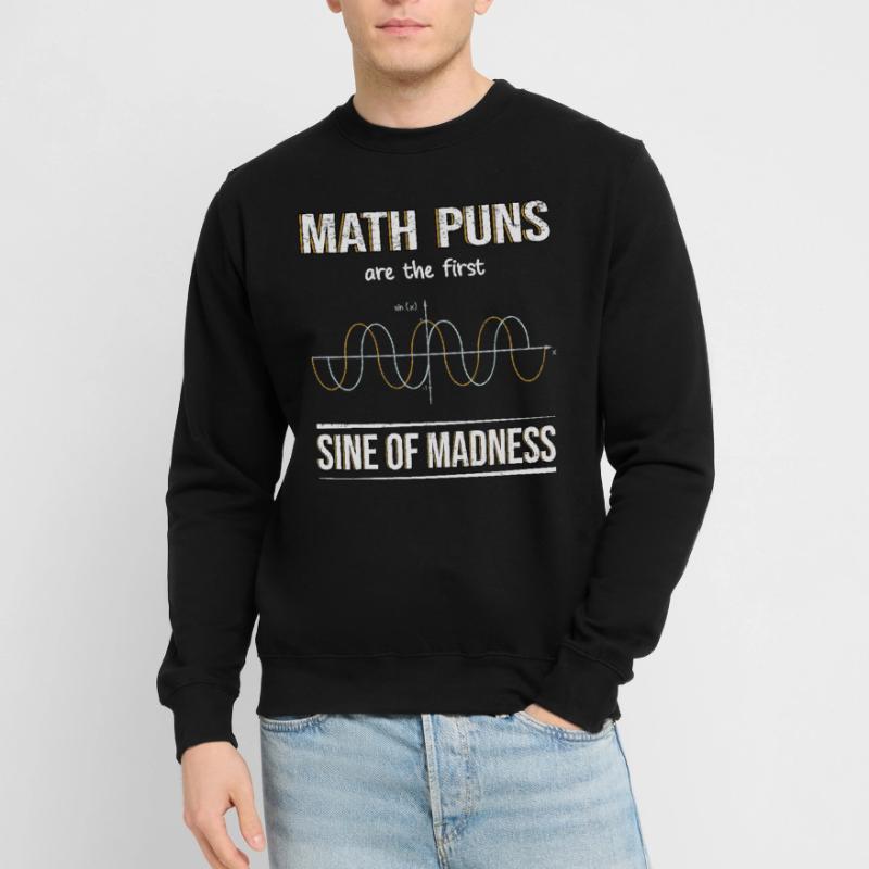 Mathématiques Sinus Algebra Système de coordonnées Graph Sweat-shirt Unisexe