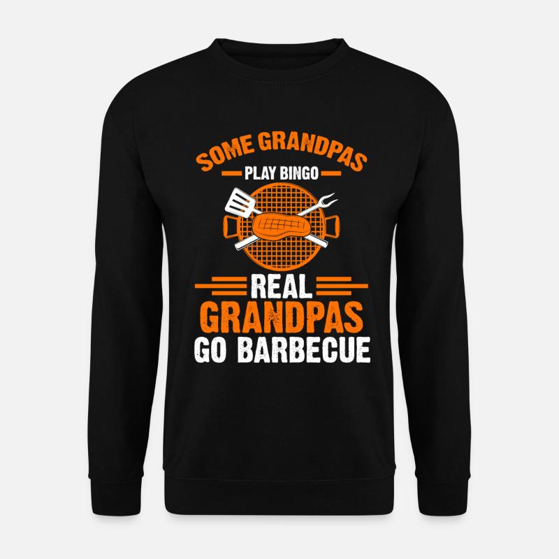 Barbecue BBQ Grill - Unisex Pullover - Schwarz