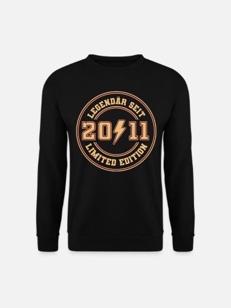 10. Geburtstag Legendär seit 2011 Limited Edition - Unisex Pullover - Schwarz