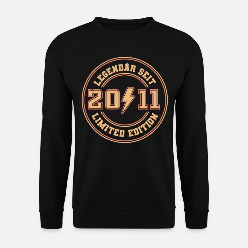 10. Geburtstag Legendär seit 2011 Limited Edition - Unisex Pullover - Schwarz