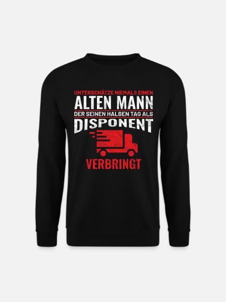 Disponent Mann Männer Geschenkidee - Unisex Pullover - Schwarz