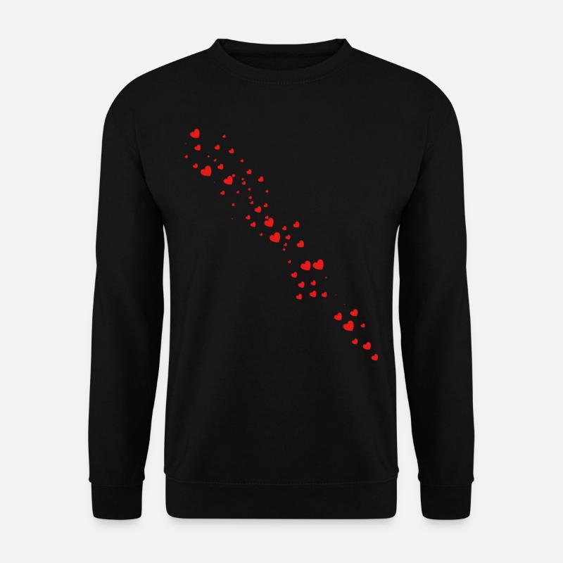 Heart - Unisex Sweatshirt - black