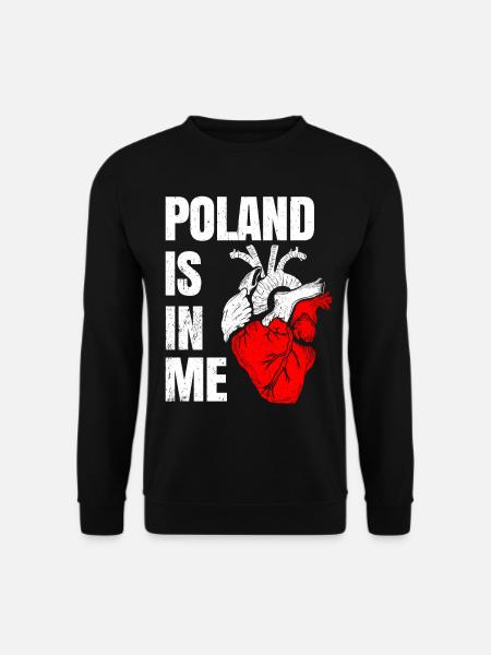 Poland - Unisex Sweatshirt - black