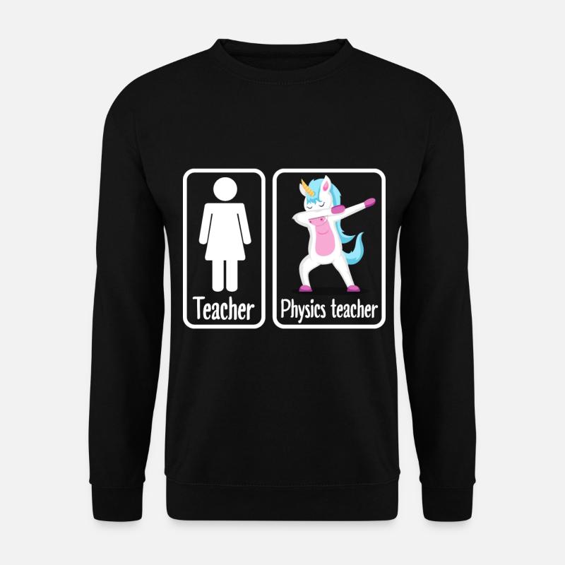 Physics teacher Physicist - Unisex Sweatshirt - black