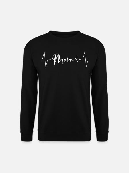 Moin Moinsen - Unisex Pullover - Schwarz
