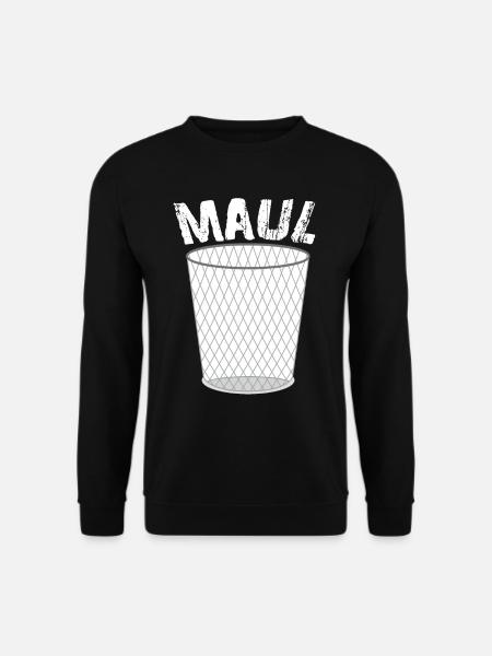 Maulkorb - Unisex Pullover - Schwarz