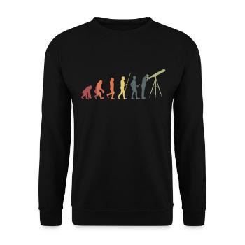 Astronomie - Unisex Pullover - Schwarz - Vorne - Alina (178cm) & Michal (187cm)