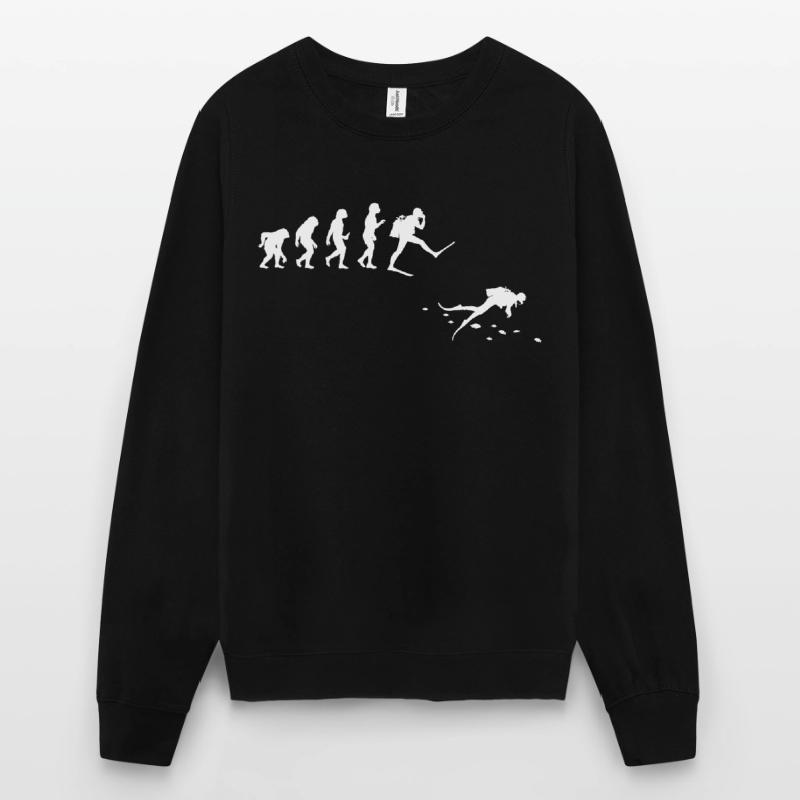 Plongée Évolution Plongée Plongée Sweat-shirt Unisexe
