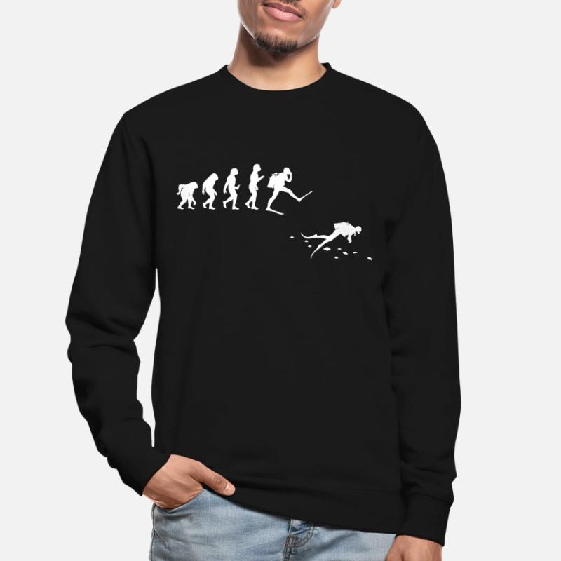 Plongée Évolution Plongée Plongée Sweat-shirt Unisexe
