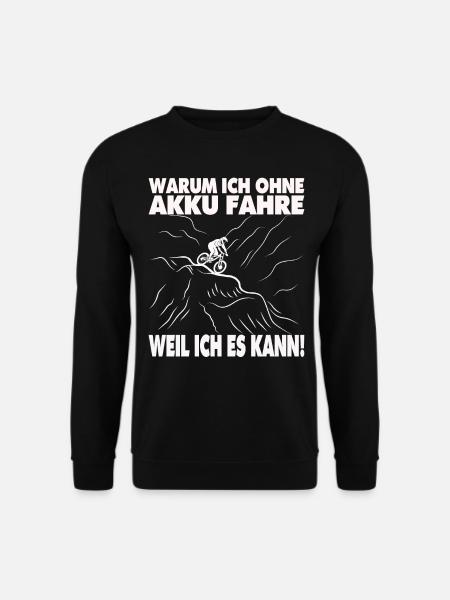 Vintage Fahrrad Fahrräder Biker Retro Fahrrad Rad - Unisex Pullover - Schwarz