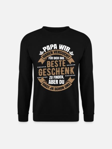 Vatertag - Unisex Pullover - Schwarz