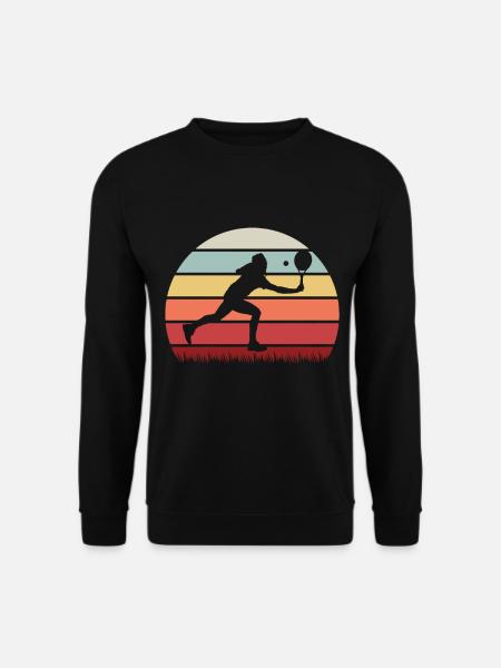 Tennis - Unisex Pullover - Schwarz