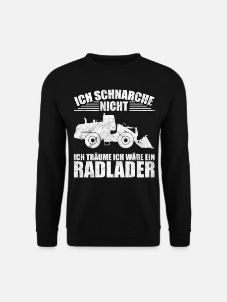 Radlader - Unisex Pullover - Schwarz