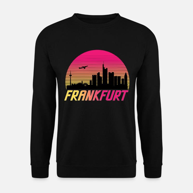 Frankfurt - Unisex Pullover - Schwarz