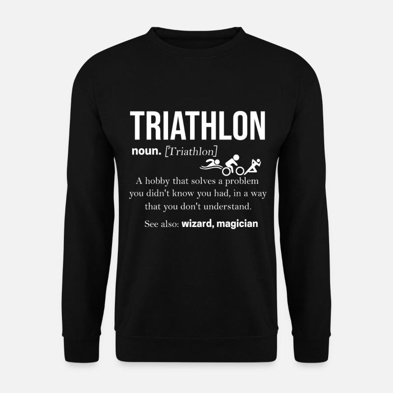 triathlon - Unisex Sweatshirt - black