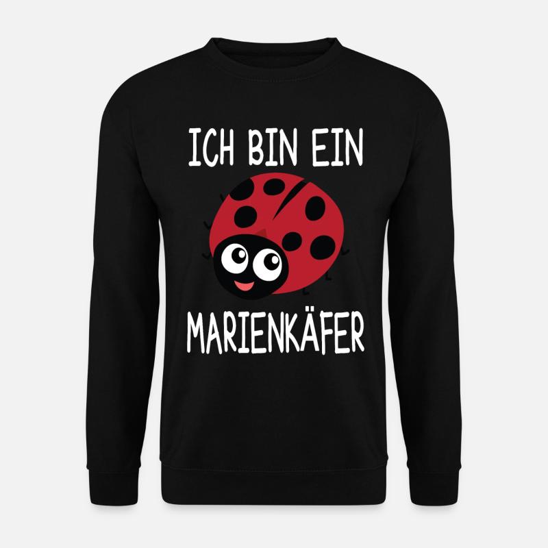 Ich Bin Ein Marienkäfer - Unisex Pullover - Schwarz