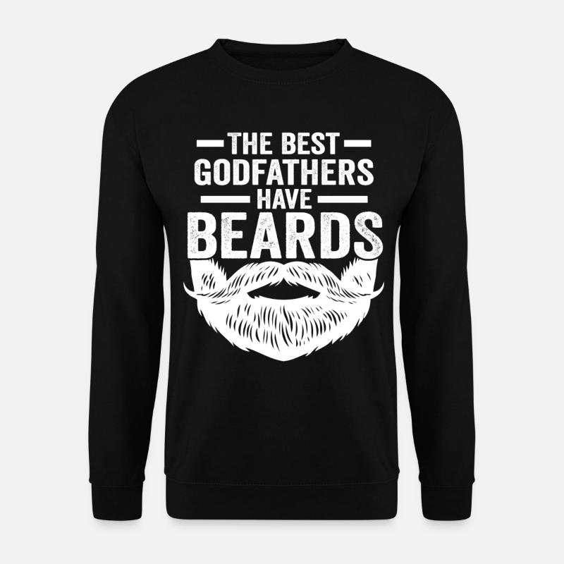 Barbe de parrain - Sweat-shirt Unisexe - noir